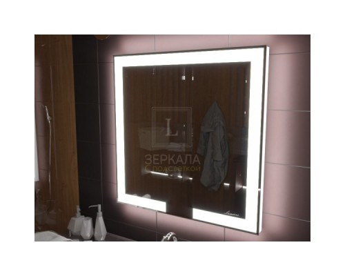 Зеркало с подсветкой для ванной комнаты Новара